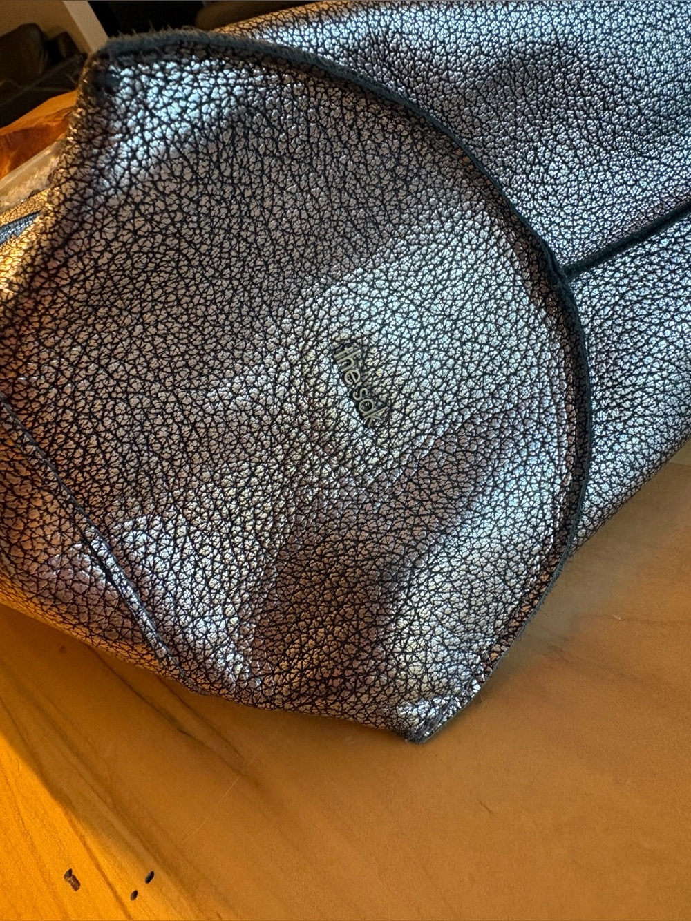 The Sak Los Feliz Large Tote Bag, Metallic Silver - Picture 12 of 16